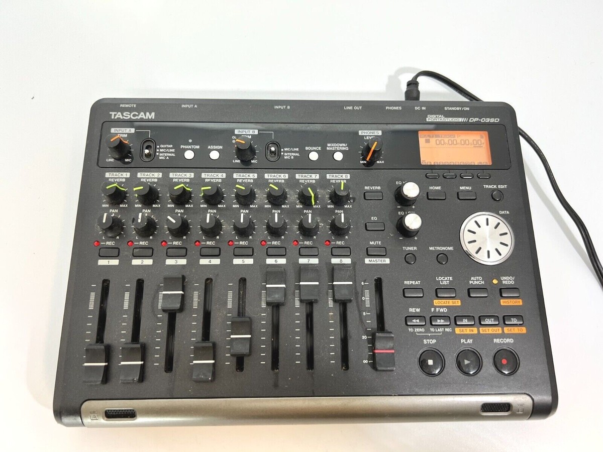 TASCAM DP-03SD 8-Track Digital Portastudio Recorder