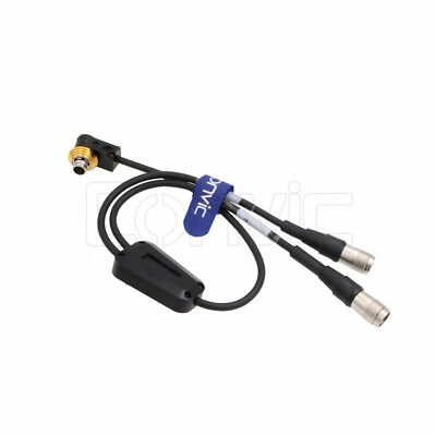 Hirose 20 Pin Zoom Focus Control Y Cable for Canon CN-E18-80 Servo Lens ZSG 