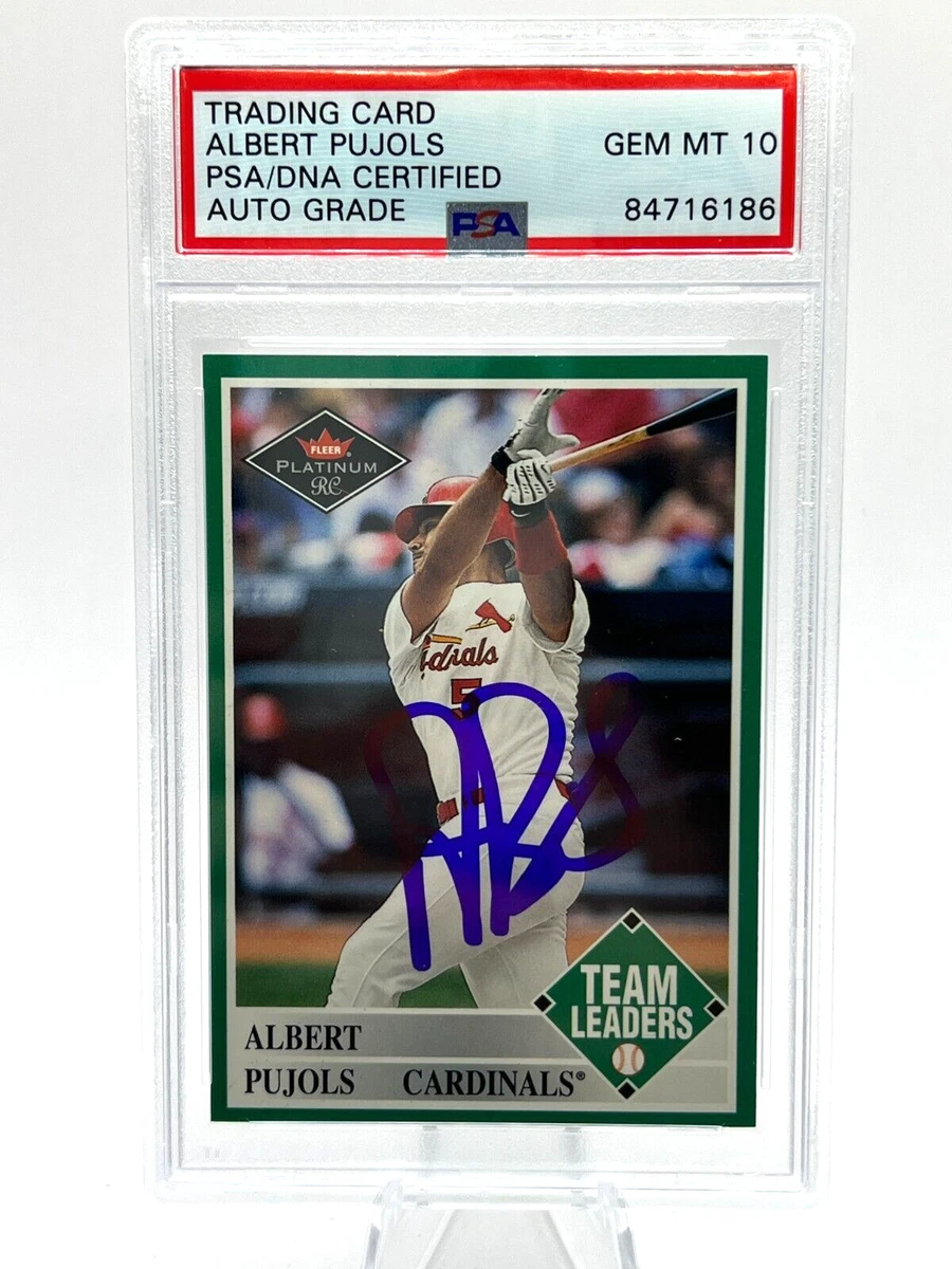 その他  Pujols Auto Fleer 激レア 】ALBERT PUJOLS 01 FLEER RCファーストナンバー - メルカリ