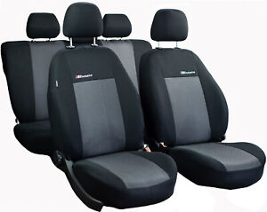 Autositzbezüge Ford Ranger V ab 12 5-Sitze Grau PKW Schonbezug Sitzauflage Bezug 