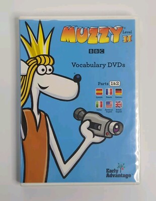 BBC Muzzy Multilingual Vocabulary - Level 2 - Early Advantage - 2 DVD Disc 