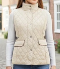 Hazy Blue Joanne Quilted Gilet For Walking Horse Riding Outdoor Activities