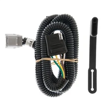 CURT 55245 Custom 4-Flat for Select Toyota and Lexus Vehicles, Need Tow Package