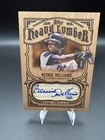 2026 Topps Series 1 Bernie Williams Heavy Lumber Autographed Relics (RAW)