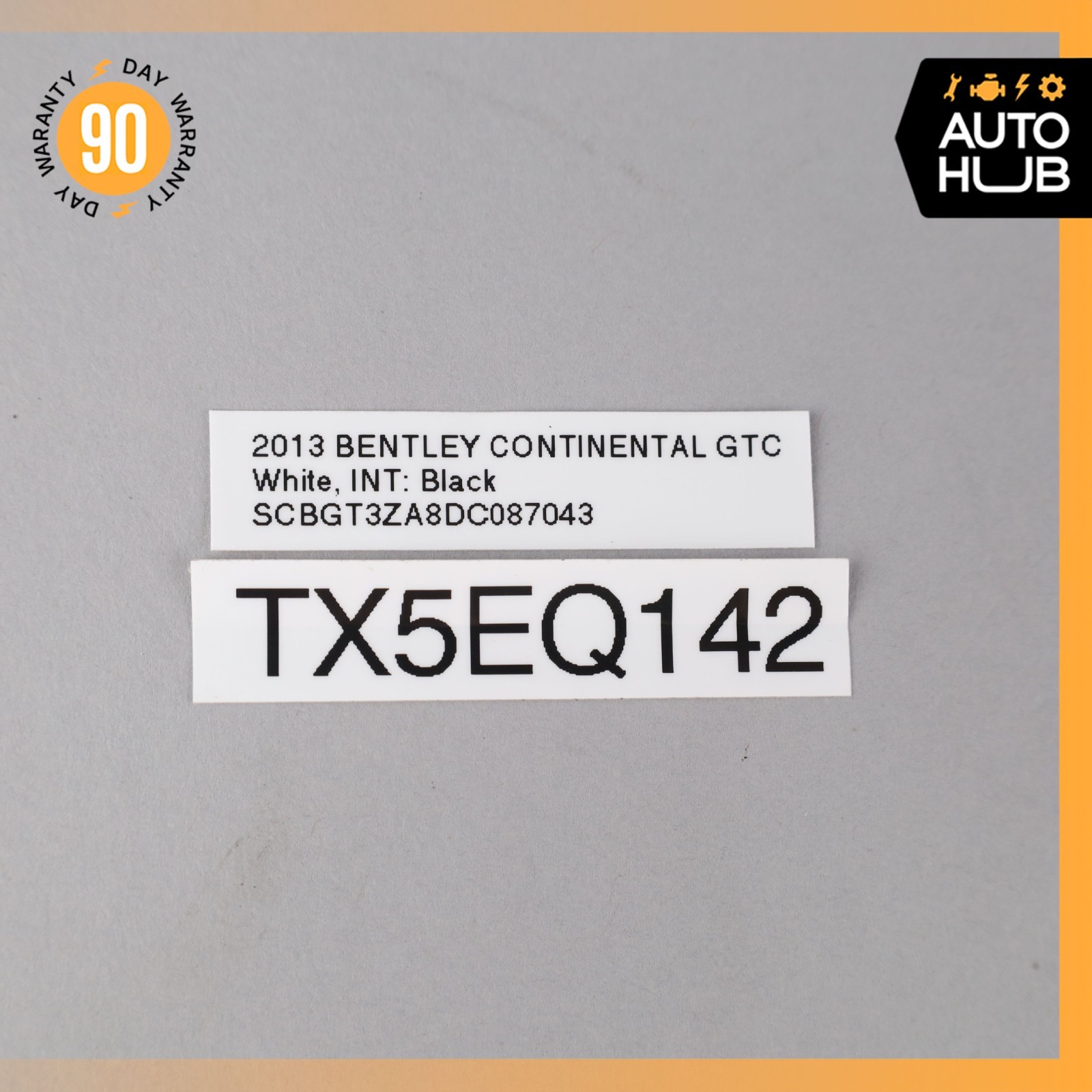 Bentley Continental GTC Right & Left Side Convertible Top Hinge Bracket Set OEM