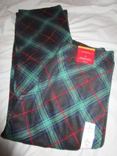 Wondershop Target Kids Size Large 10-12 Plaid Fleece Pajama Pants Christmas