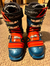 Scarpa TX Pro Telemark Ski Boots 25/Shell XS 5/6 Mens; Used 3 times