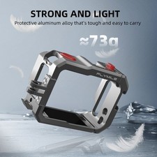 For Insta360 Go Ultra Camera Metal Expansion Frame Cold Shoe Rabbit Cage