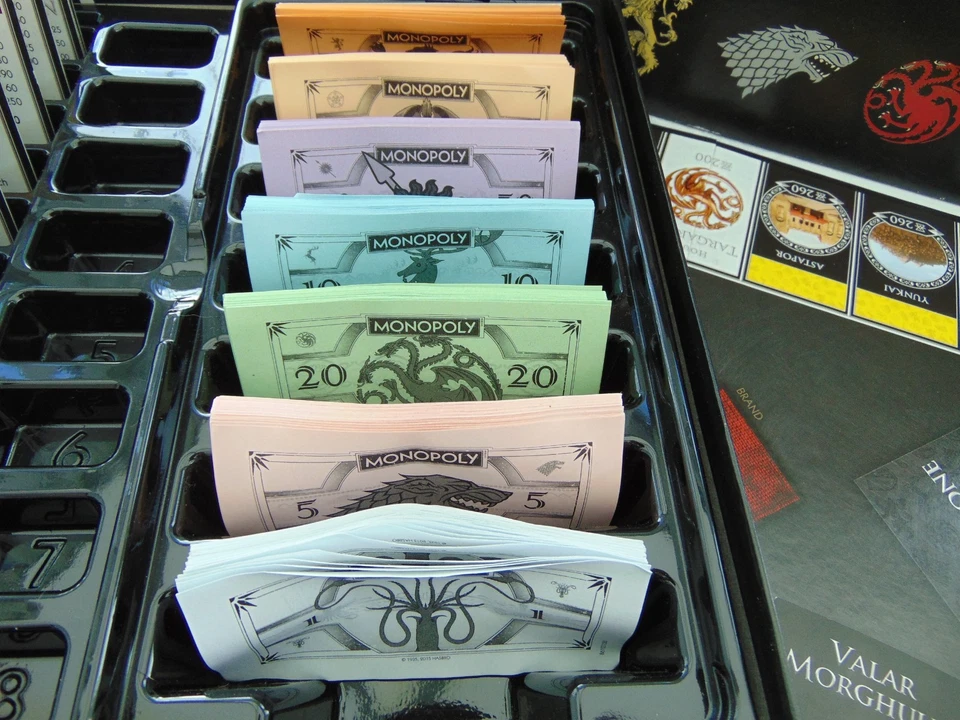 Game of Thrones Monopoly Board Game Hasbro Collector's Edition - Complete - Image 2 of 4