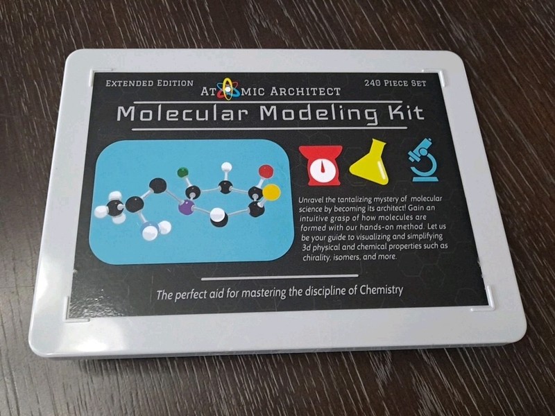 Atomic Architect Chemist Molecular Modeling Kit 125 Piece Set Student Edition