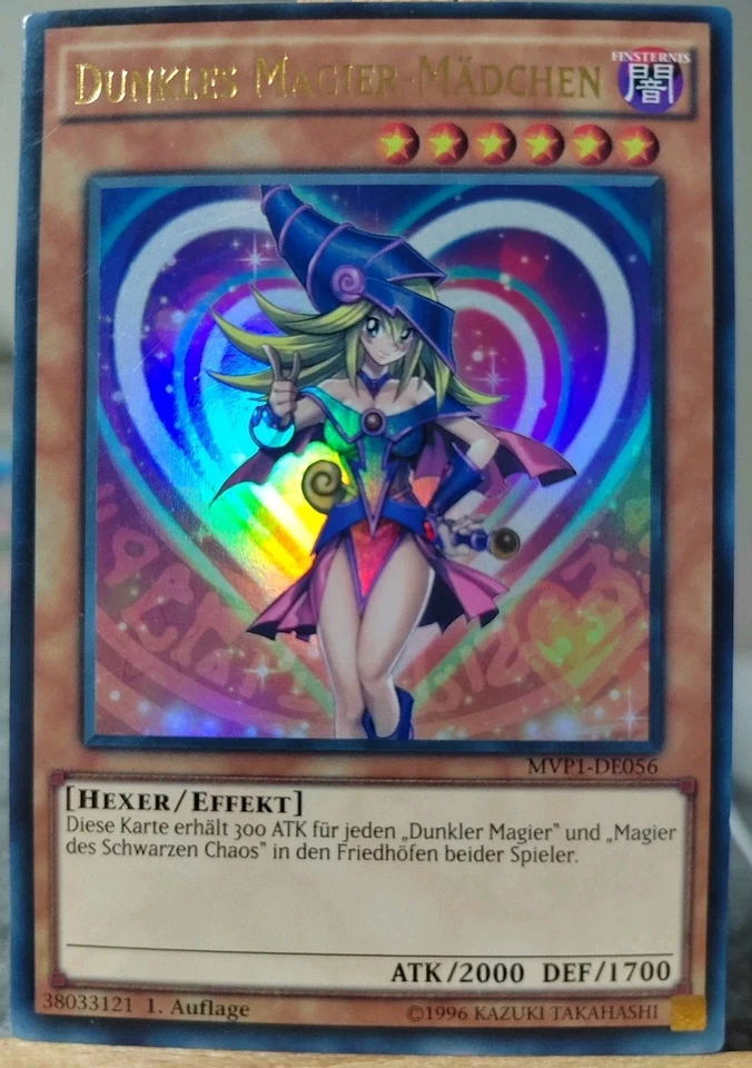 DUNKLES MAGIER-MÄDCHEN - MVP1-DE056 Ultra Rare / 1. Auflage Near Mint - Bild 1 von 2
