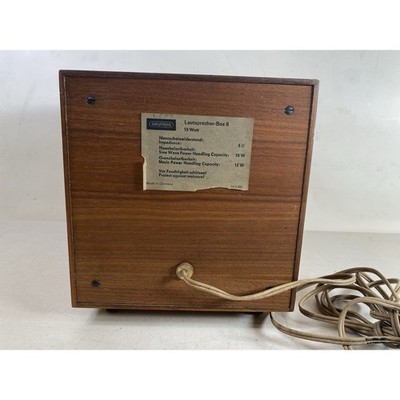1 Grundig Lautsprecher-Box 8 10 Watt Speaker 6F83 | eBay