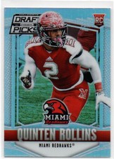 2015 Prizm Draft Picks Silver #246 Quinten Rollins Miami Ohio  Rookie RC zzz