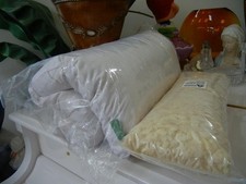 AVOCADO 100 CERTIFIED ORGANIC COTTON SHELL LATEX KAPOK FILL QUEEN BED PILLOW