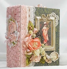 GRAPHIC 45 PORTRAIT OF A LADY DCE ~ ELEGANT ROSES VICTORIAN PERFUME *SHIPS FREE*