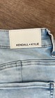 Kendall + Kylie Womens 5 27 Blue The Ultra Babe Skinny Jeans Light Wash Distress — photo 6