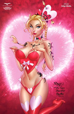 GRIMM FAIRY TALES #1 V3 - Gretel - Valentine's - John Royle ZENESCOPE w/STICKER!