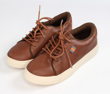 Next Boys Tan Brown Smart Casual Trainers Shoes Size 1 Junior EU33