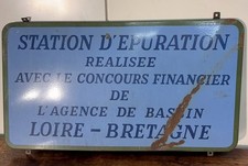 Plaque émaillée milieu XXeme