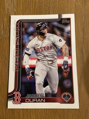Jarren Duran 2025 Topps Oversized Box-Topper Card #OTB2-8