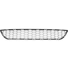 Front Bumper Grille Textured Black Plastic Fits 2016-2019 Nissan Sentra Capa