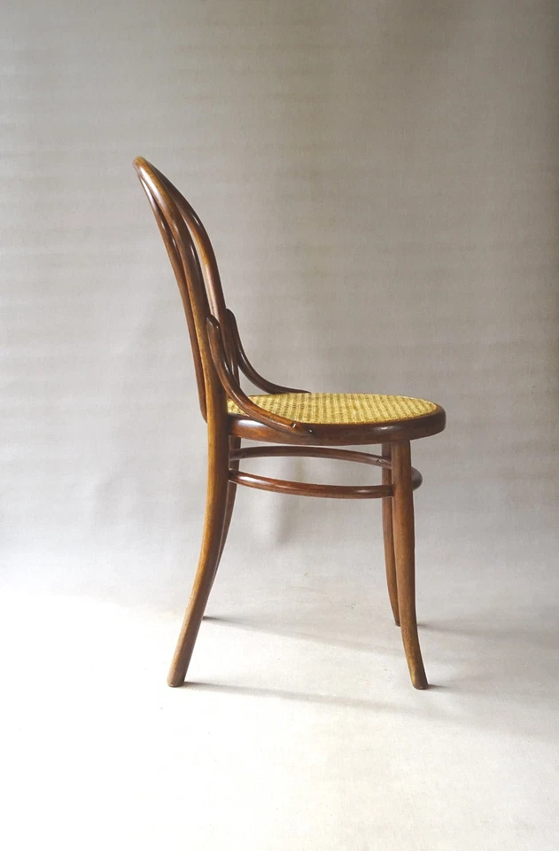 Chaise Thonet N°18 assise cannée, Ca 1890 - Photo 4/4