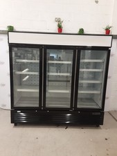 Used Interlevin Three Door Upright Display Fridge, Model- LGC7500