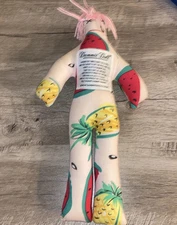 DAMMIT! DOLLS Stress Relief Squishy Classic Fruits Doll Gift 12" EUC