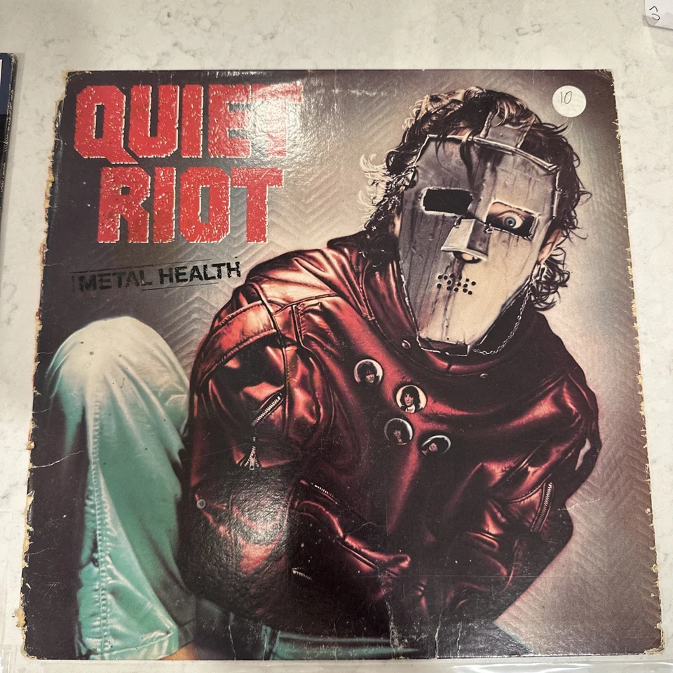 Quiet Riot 2 LP Lot QR III EX/EX & Metal Health VG/G Both Pasha OG Press - Image 4 of 4
