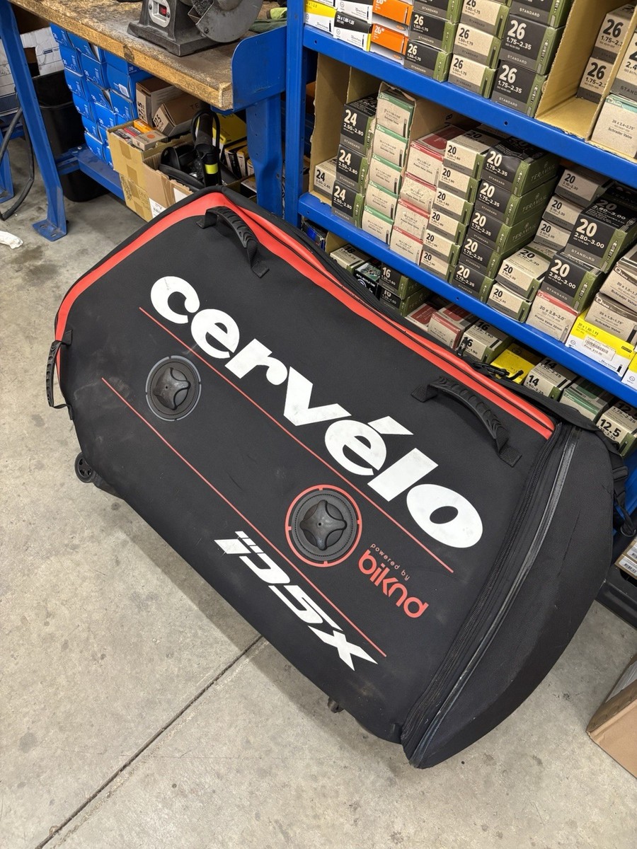 Cervelo P5X SRAM Red eTap, includes custom travel case and