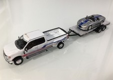 HOT WHEELS 1999 SHELBY SERIES 1 GREENLIGHT 2019 FORD F-350 DUALLY and TRAILER