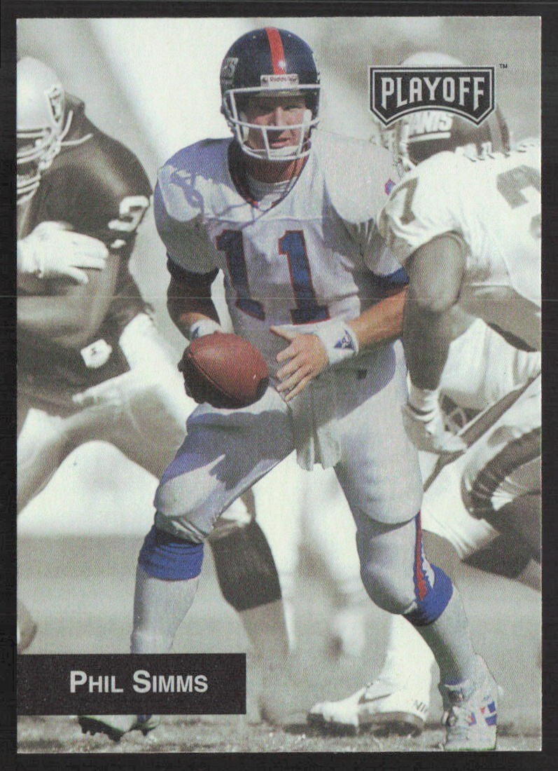 Phil Simms 1993 Playoff #37 New York Giants