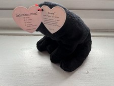 Ty Beanie Babies Cinders The Bear 2000  With Tag Retired