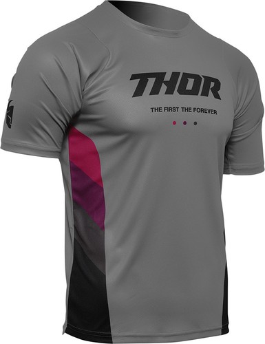 Thor Assist Gray Purple React Jersey - Picture 2 of 4