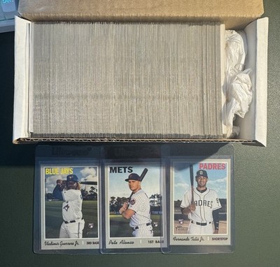 2019 Topps Heritage High Number Set Complete w/ SPs  501 - 725 Tatis Guerrero