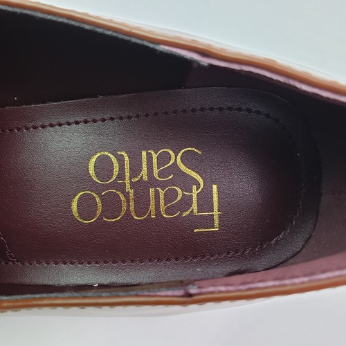 Franco Sarto Dalia Womens Size 5 Brown Slip On Formal 2" Heel Pumps Loafer Shoes - Picture 10 of 11