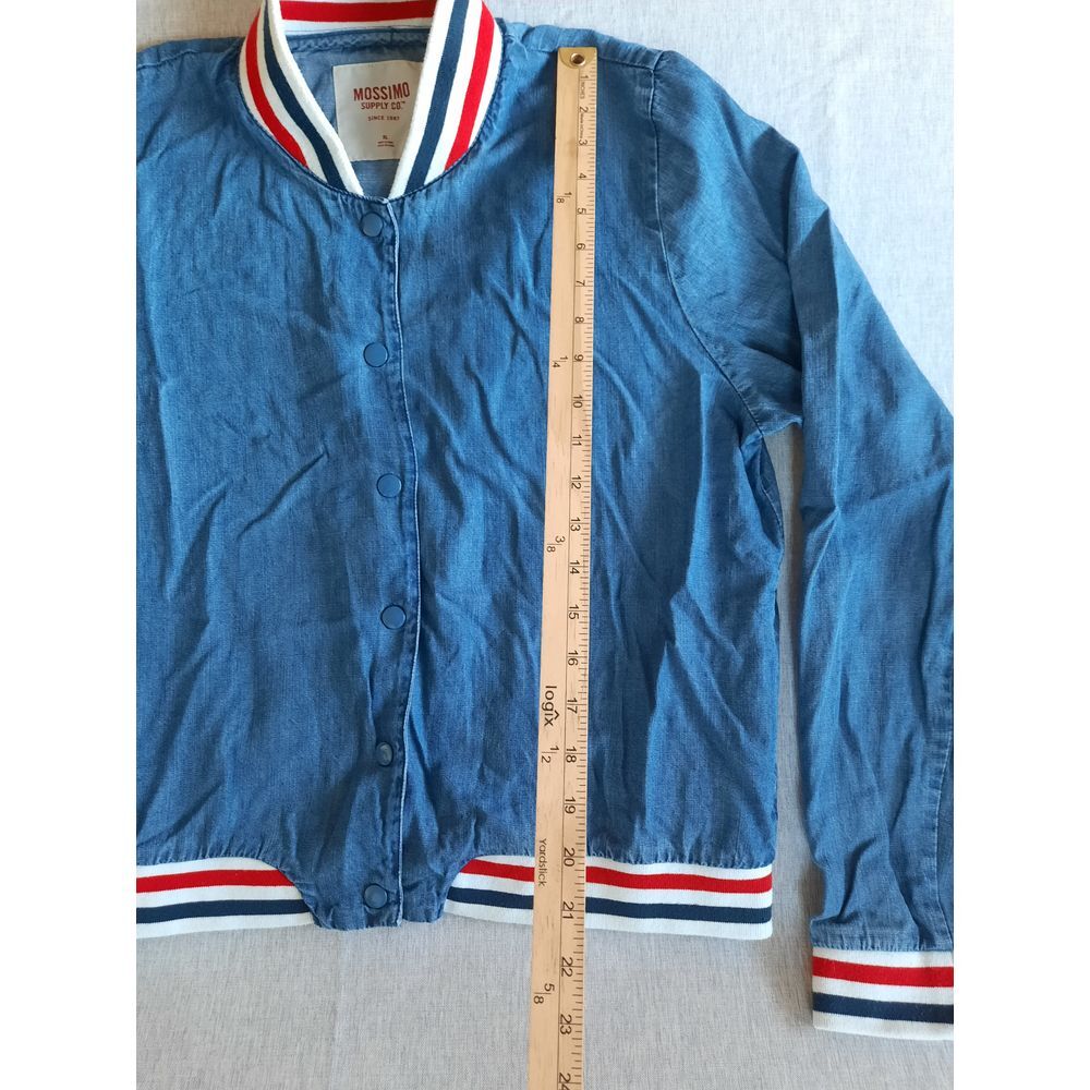 ジャケット・アウター Lyocell Twill Chambray Middle ModsCoat Chambray O'Lei Linen-Blend Jacket