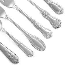 Wallace LUXE Stainless NEW Multi Motif 18/10 Silverware CHOICE Flatware