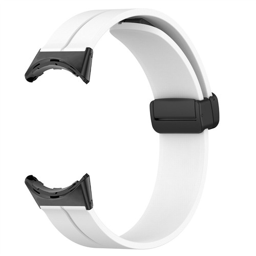 Pulsera con correa de hebilla plegable magnética de silicona para reloj Google Pixel - Imagen 23 de 32
