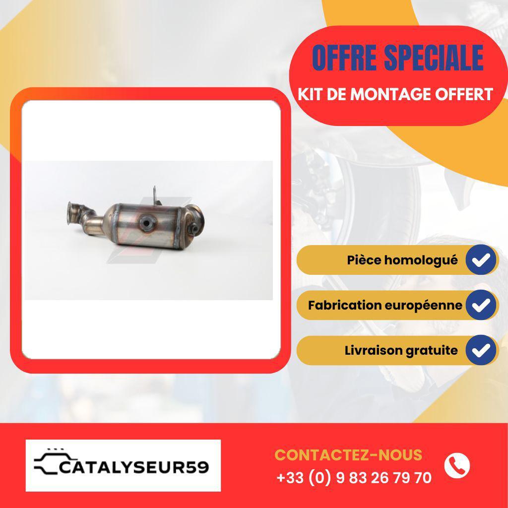 Catalyseur Anti Pollution Mercedes C250 Réduction Émissions Essence 155Kw