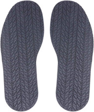 Shoe Bottom Full Sole Repair Replacement Anti-Slip Rubber, 4Mm Thickness 1 Pair