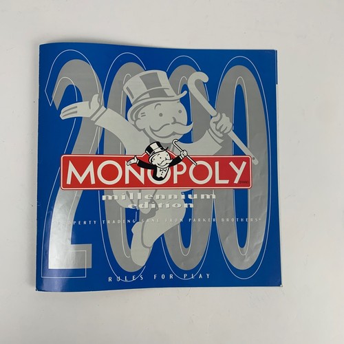 PEZZI DI RICAMBIO VINTAGE 2000 MONOPOLY MILLENNIUM EDITION PEZZI - Foto 8 di 111