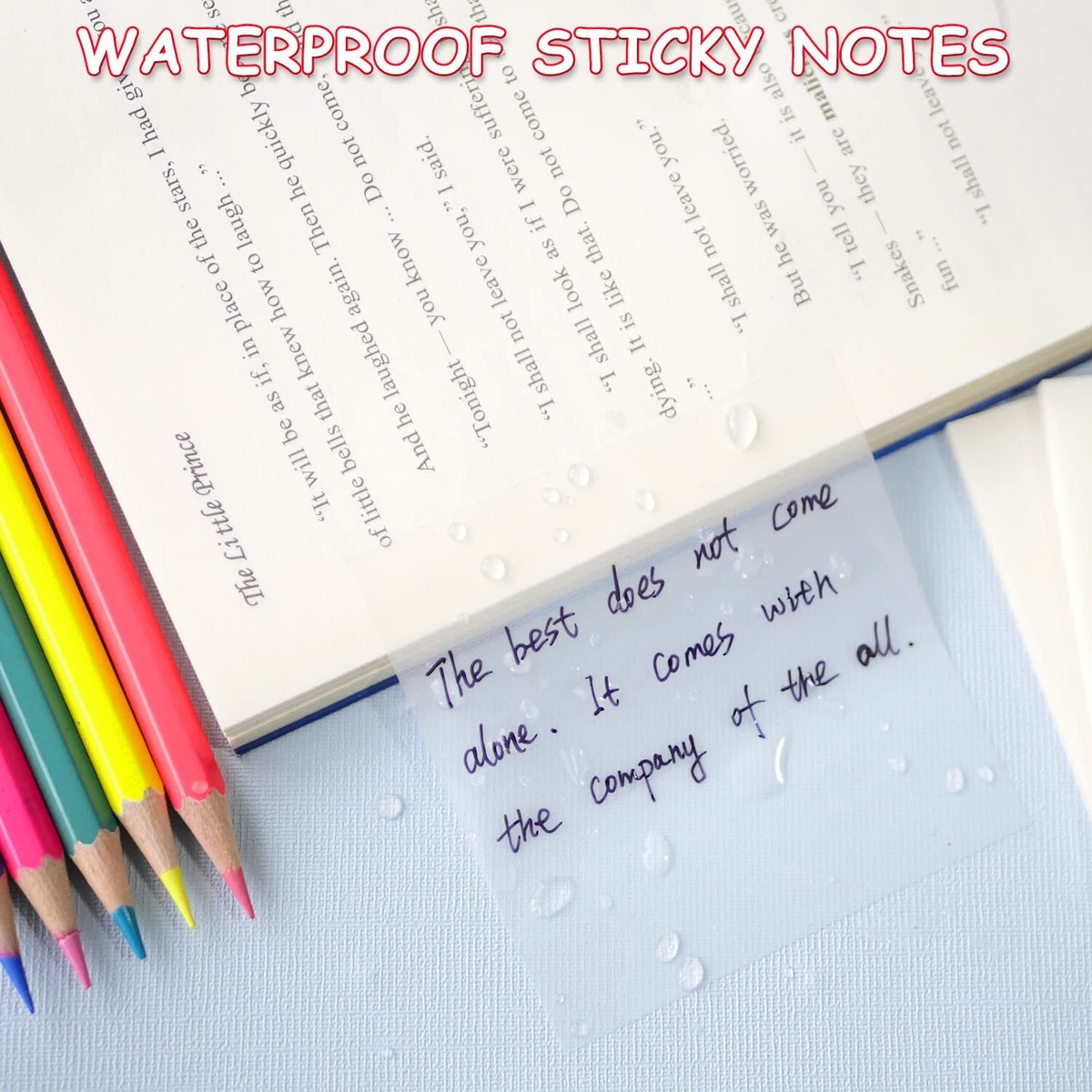 Annotation Tabs For Bible Small Sticky Notes 600 Pcs Transparent Sticky ...