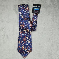 Warner Bros. Looney Tunes Tazmanian Devil Men's 100 Silk Tie Necktie NWOT