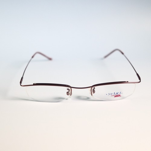eyeART TASHA M. RED 46-18-140 slim browline half frame eyeglasses N6 - 第 1/10 張圖片