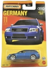🆕Audi✨RS 6 Avant✨Blue✨Matchbox✨Stars of Germany✨GWL57✨11/12