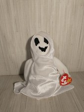 TY Beanie Baby Sheets the Ghost 7 inch Stuffed Ghost Plush