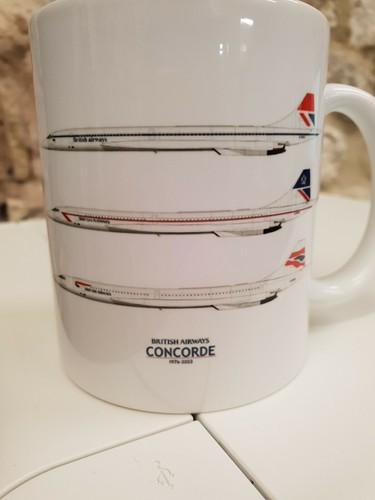 British Airways Concorde 1976 - 2003 Cup Mug perfect gift Aviation ...