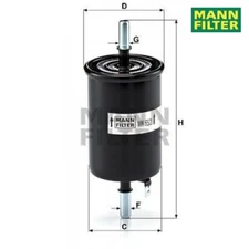 Fuel filter Mann filter WK55/2 for Chevrolet Daewoo