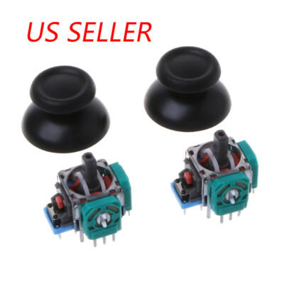 #ad OEM Analog Stick Joystick and Caps Replacement For PS4 Controller $6.95